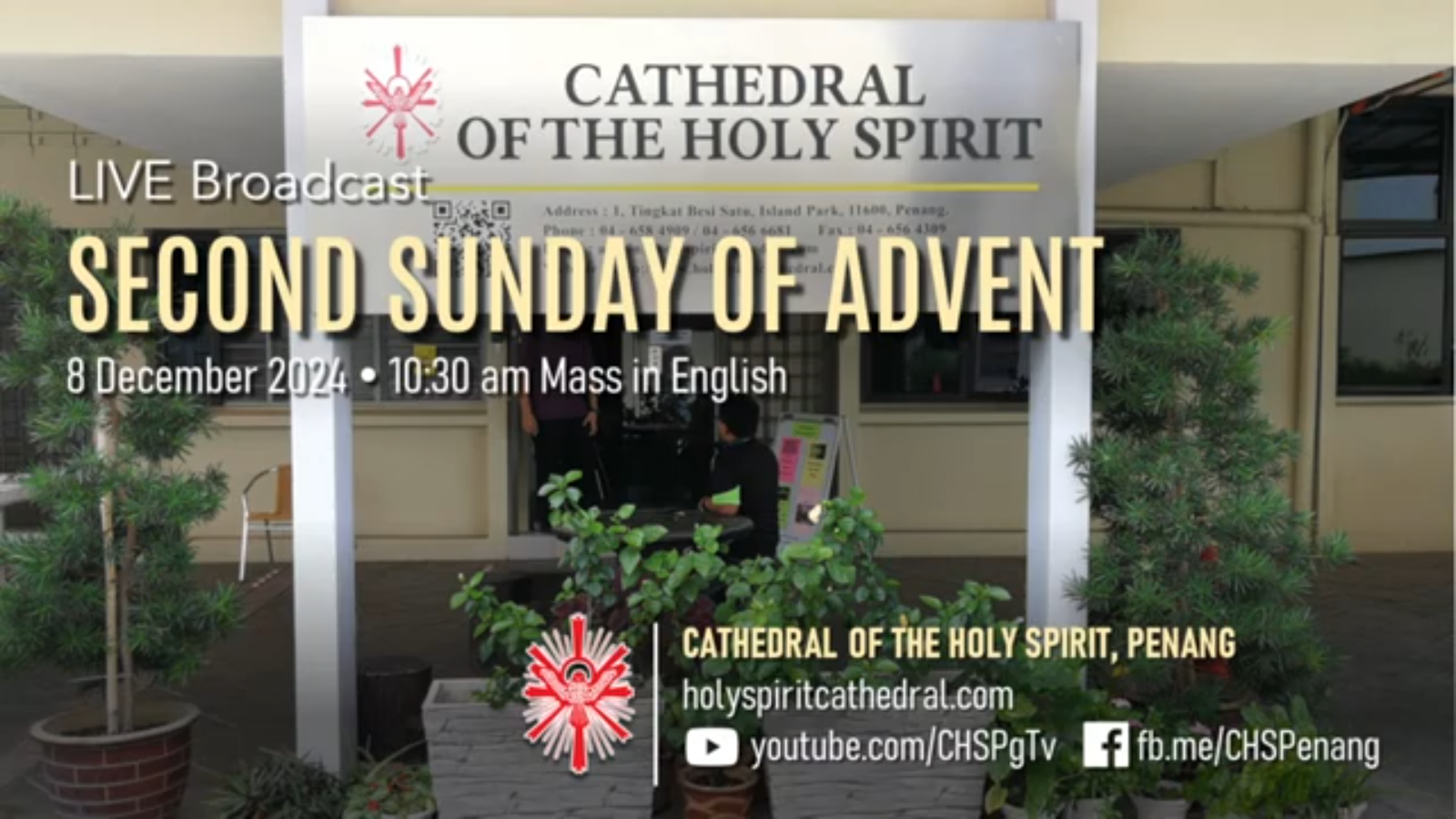 08 December 2024 2nd Sunday of Advent (Year C) CATHEDRAL OF THE